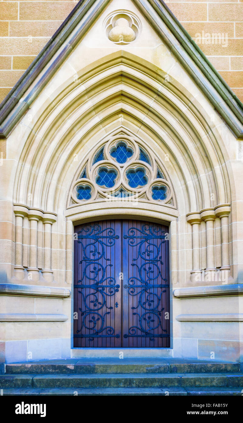 Str. Marys Kathedrale in Sydney New South Wales New South Wales Australien. Stockfoto