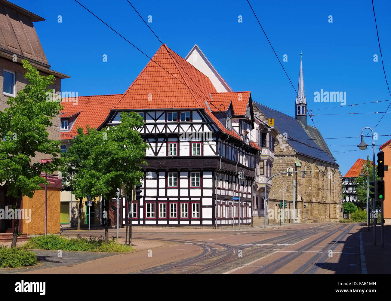 Halberstadt-01 Stockfoto