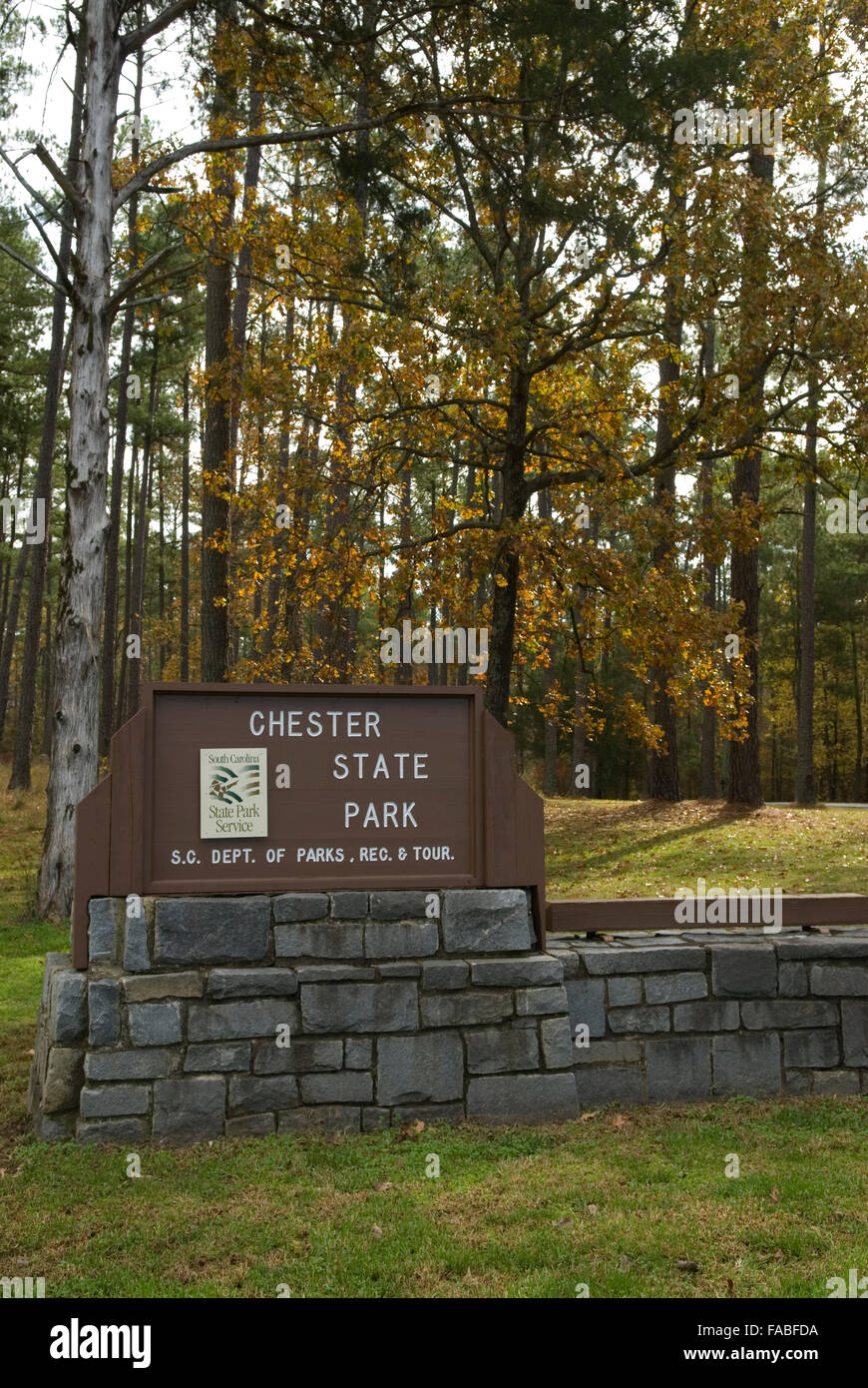 Chester State Park South Carolina USA Stockfoto