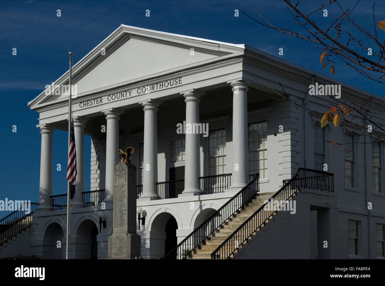 Chester County Courthouse Südcarolina USA Stockfoto