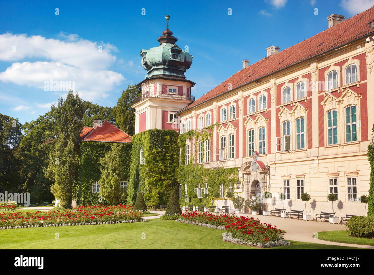 Łańcut - das königliche Schloss, Polen Stockfoto