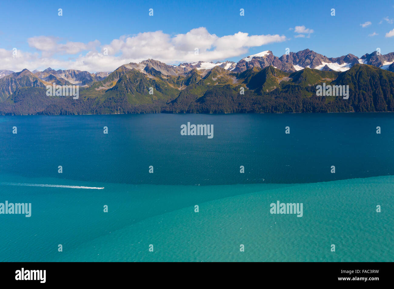 Resurrection Bay, Seward, Alaska. Stockfoto