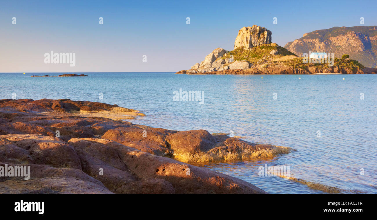 Kos - Dodekanes-Inseln, Griechenland, Blick auf Insel Kastri Stockfoto
