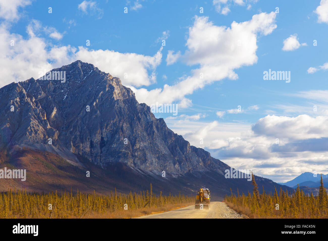 Dalton Highway, Alaska. Stockfoto