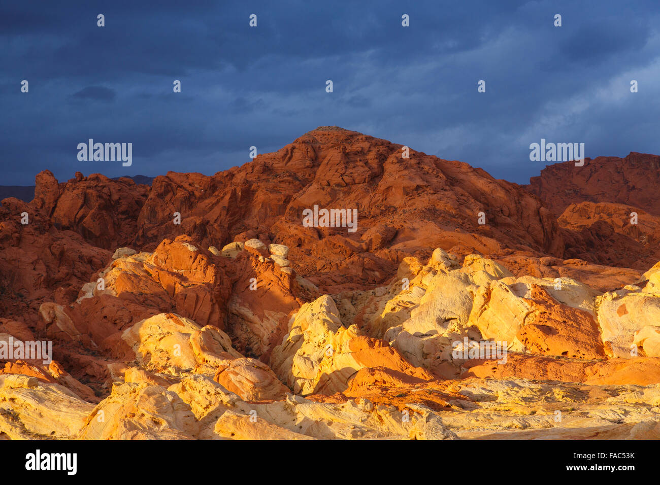 Valley of Fire State Park in der Nähe von Las Vegas, Nevada. Stockfoto