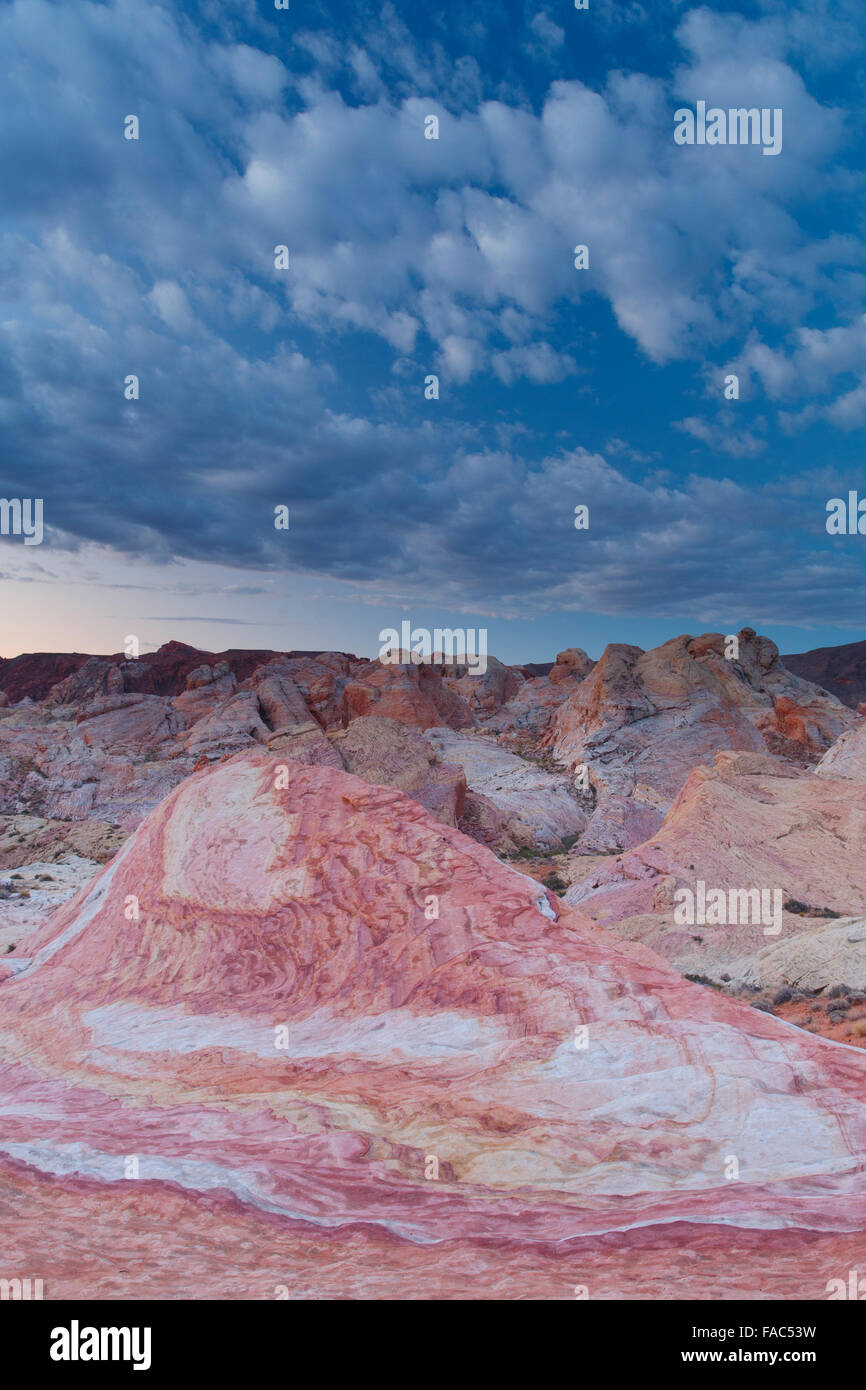 Valley of Fire State Park in der Nähe von Las Vegas, Nevada. Stockfoto