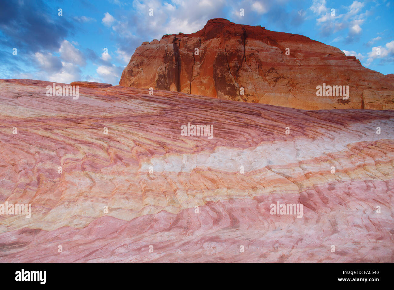 Valley of Fire State Park in der Nähe von Las Vegas, Nevada. Stockfoto