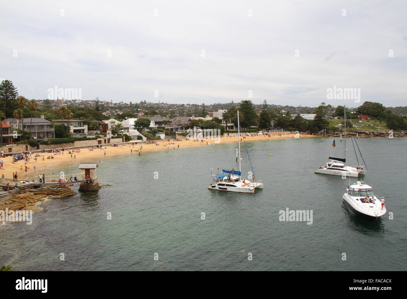 Camp Cove Strand von Watsons Bay, Sydney, Australien Stockfoto