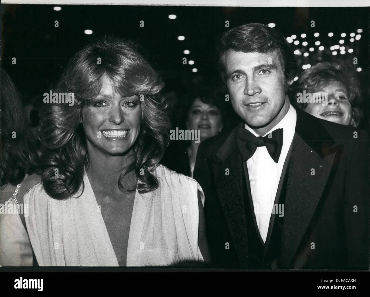 1980 - Farah Fawcett Lee Majors © Keystone Bilder USA/ZUMAPRESS.com/Alamy Live-Nachrichten Stockfoto