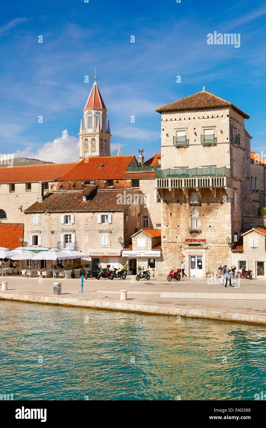 Trogir City, Kroatien, Europa Stockfoto