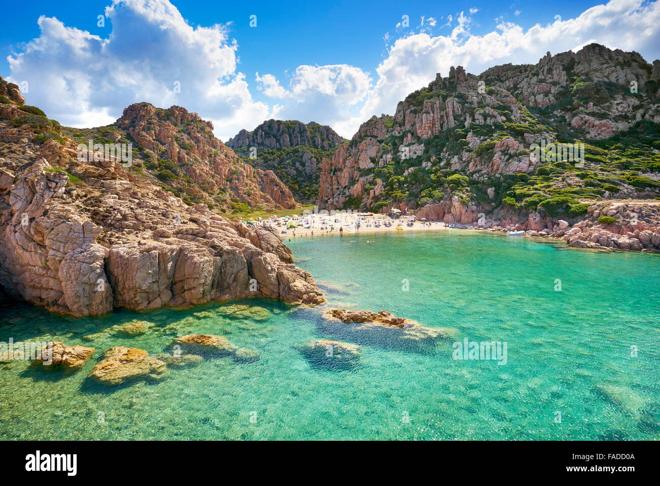 Costa Paradiso Beach, Insel Sardinien, Italien Stockfoto