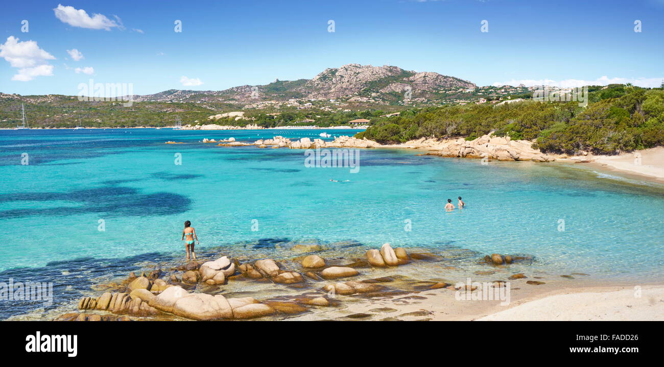 Insel Sardinien, Punta dei Capriccioli, Costa Smeralda, Italien Stockfoto