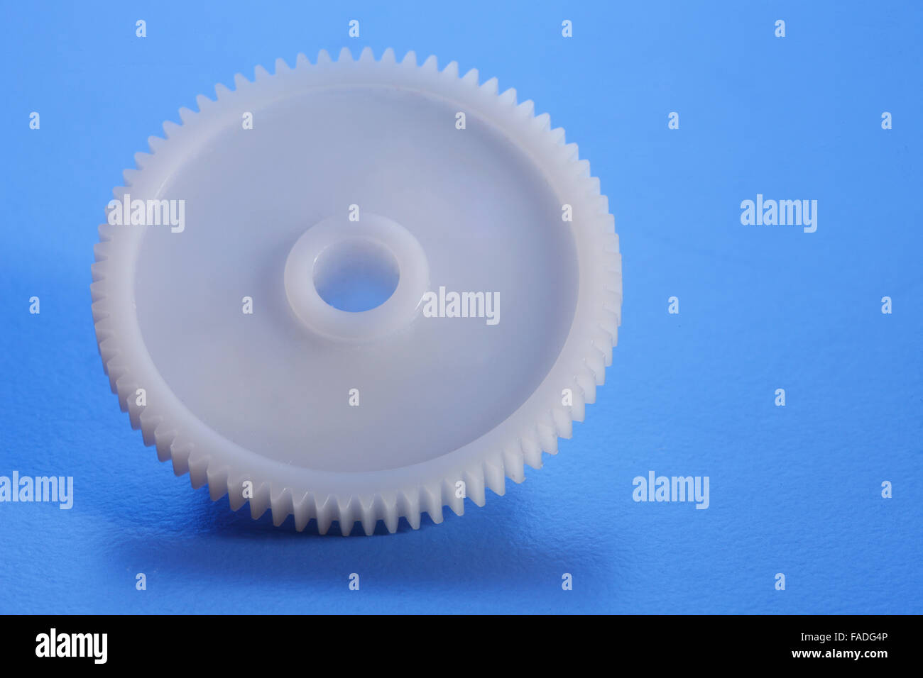 Nahaufnahme von Maschine Teil Getriebe Stockfoto