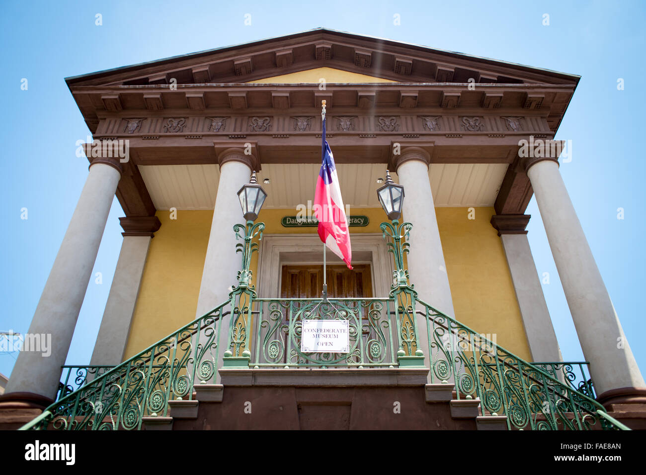 Confederate Museum in Charleston South Carolina Stockfoto