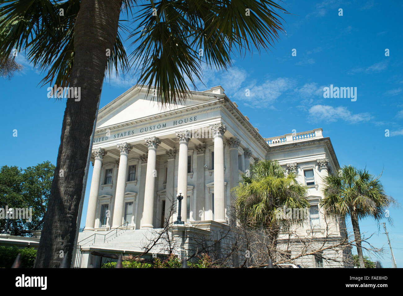 Vereinigten Staaten Zollhaus in Charleston South Carolina Stockfoto