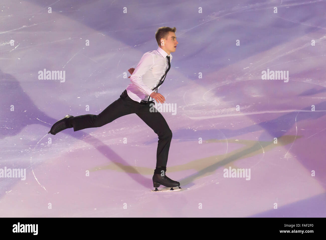 Matteo Rizzo Eiskunstlauf-Weltmeister Stockfoto