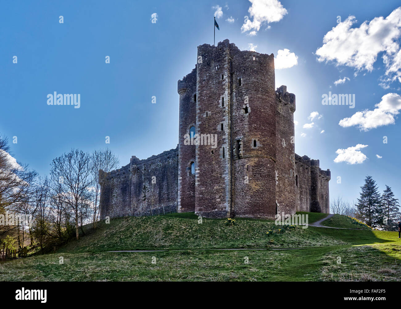 Doune Castle, Schottland, Europa Stockfoto
