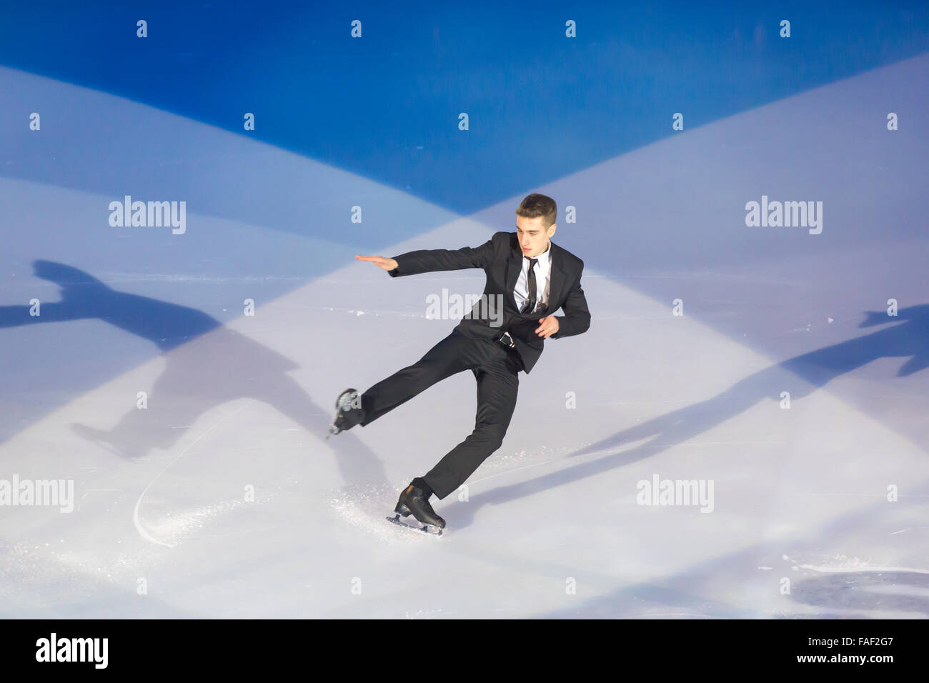 Matteo Rizzo Eiskunstlauf-Weltmeister Stockfoto