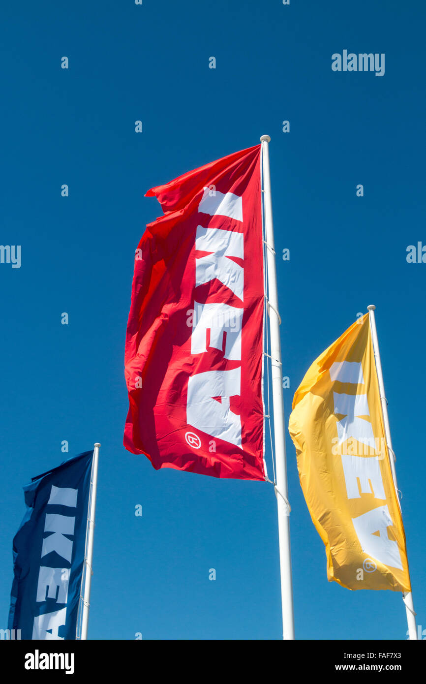 IKEA Möbelhaus in Rhodos Shopping Centre in Sydney, New South Wales, Australien Stockfoto