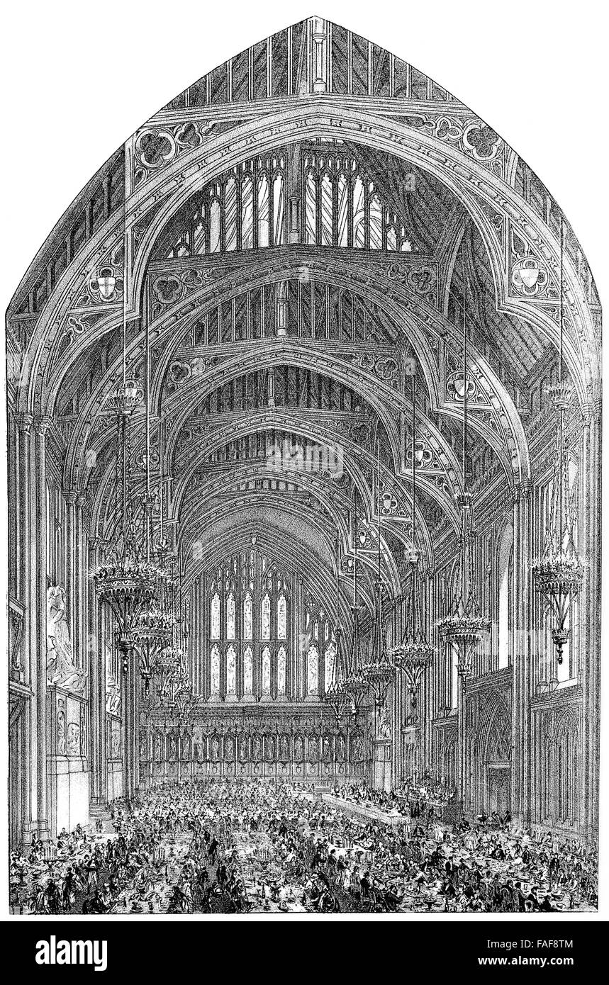 Guildhall, London, 17. Jahrhundert Stockfoto