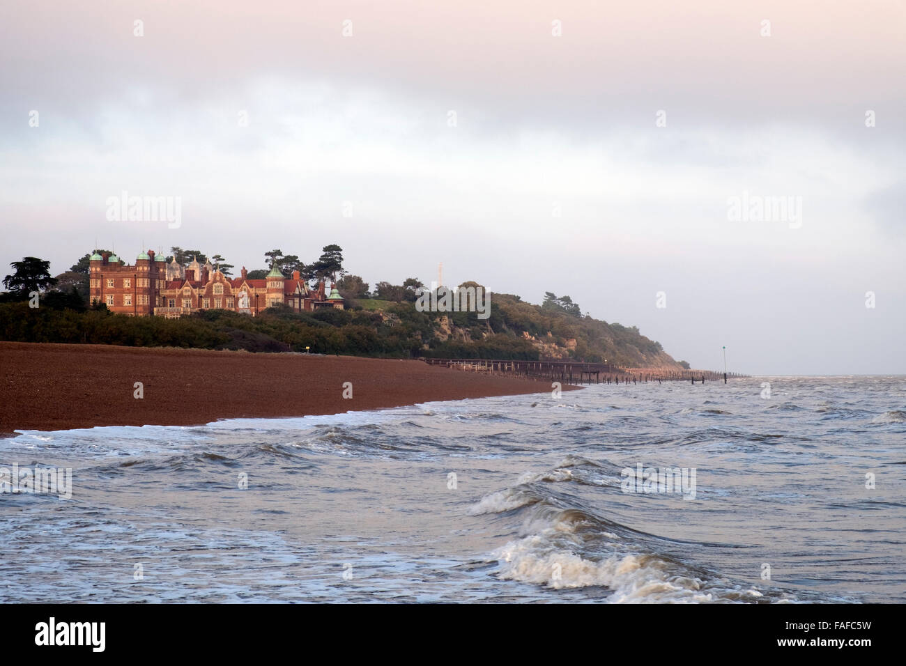 Bawdsey Manor, Suffolk, UK. Stockfoto