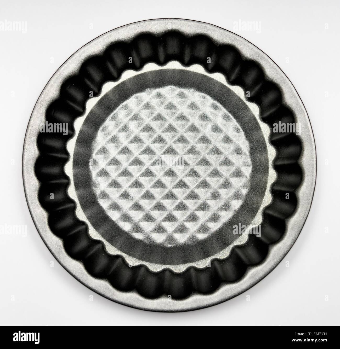 Runde Backform Antihaft Stockfoto