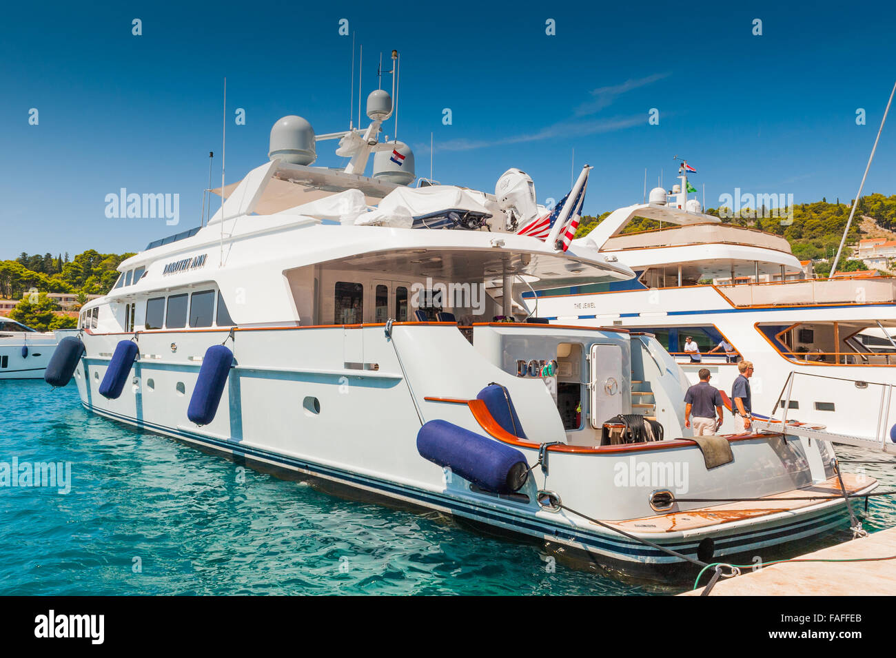 "Insel-drei von Hvar, Teil der Split - Dalmatien, Kroatien Europa Stockfoto