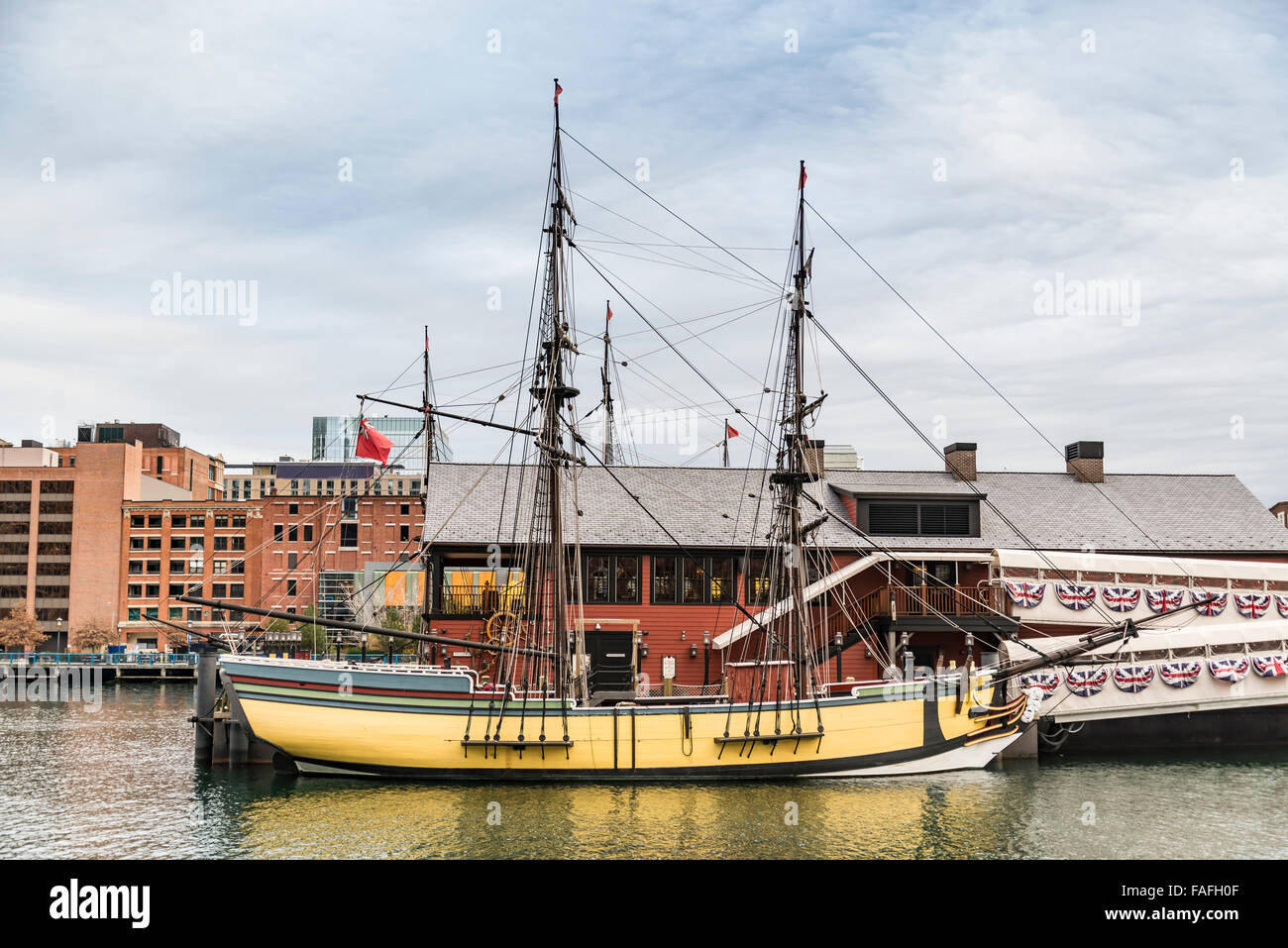 Die Boston Tea Party Museum Stockfoto