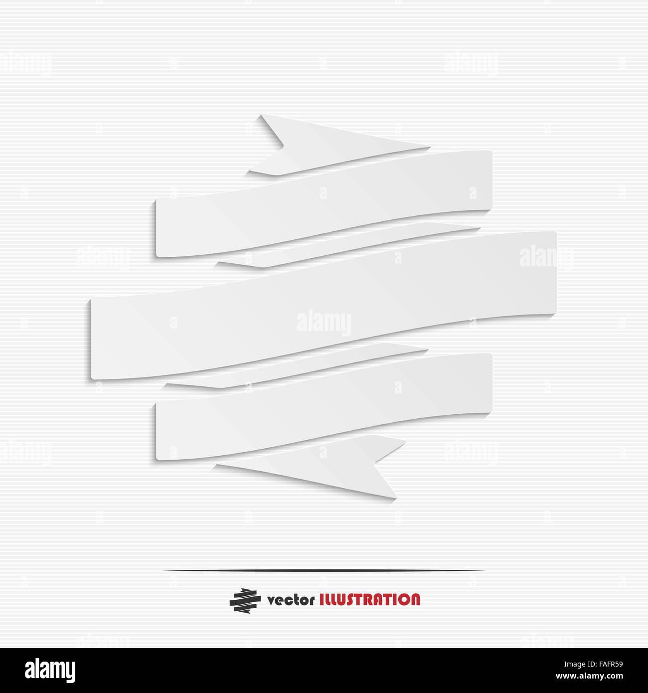 Abstrakte Band Banner Web-Symbol für Ihr design Stock Vektor