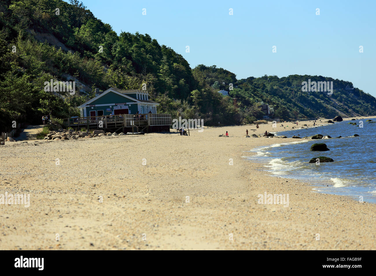 Wildwood Staatspark Long Island NewYork Stockfoto