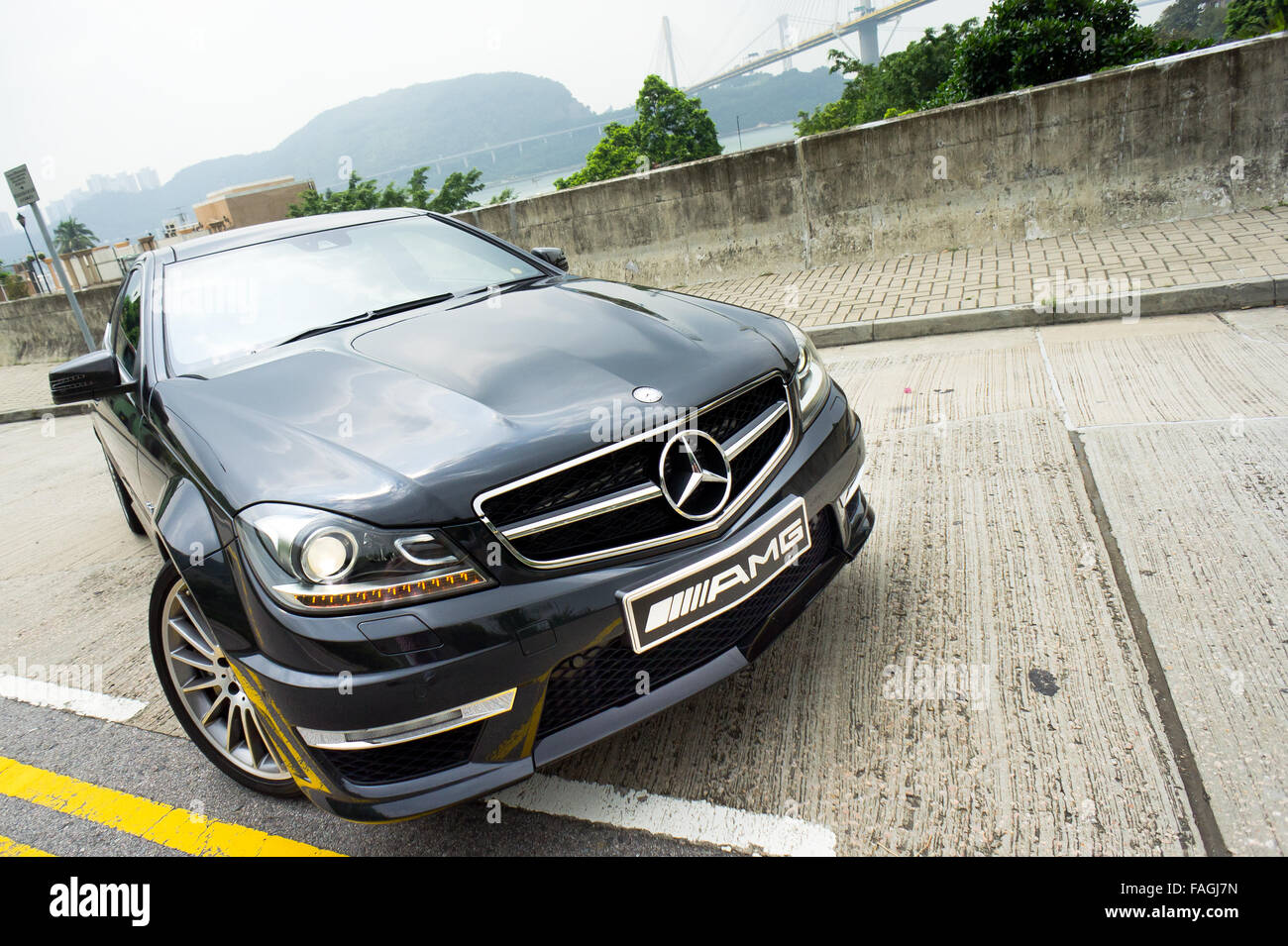 Mercedes Benz C63 Amg Stockfotos und -bilder Kaufen - Alamy