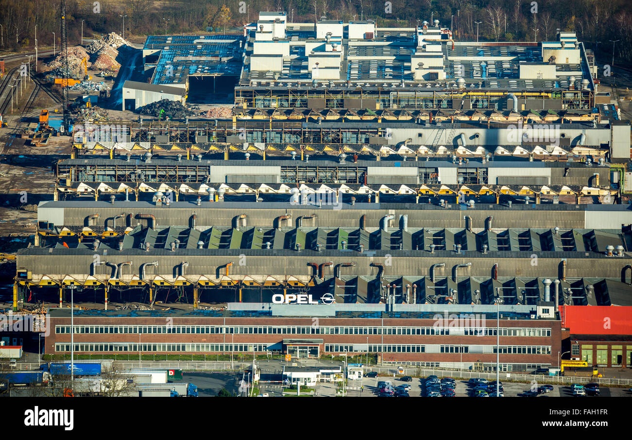 Abriss der Opel-Werk 2 in Langendreer, Bochum, Ruhr District, North Rhine-Westphalia, Deutschland Stockfoto