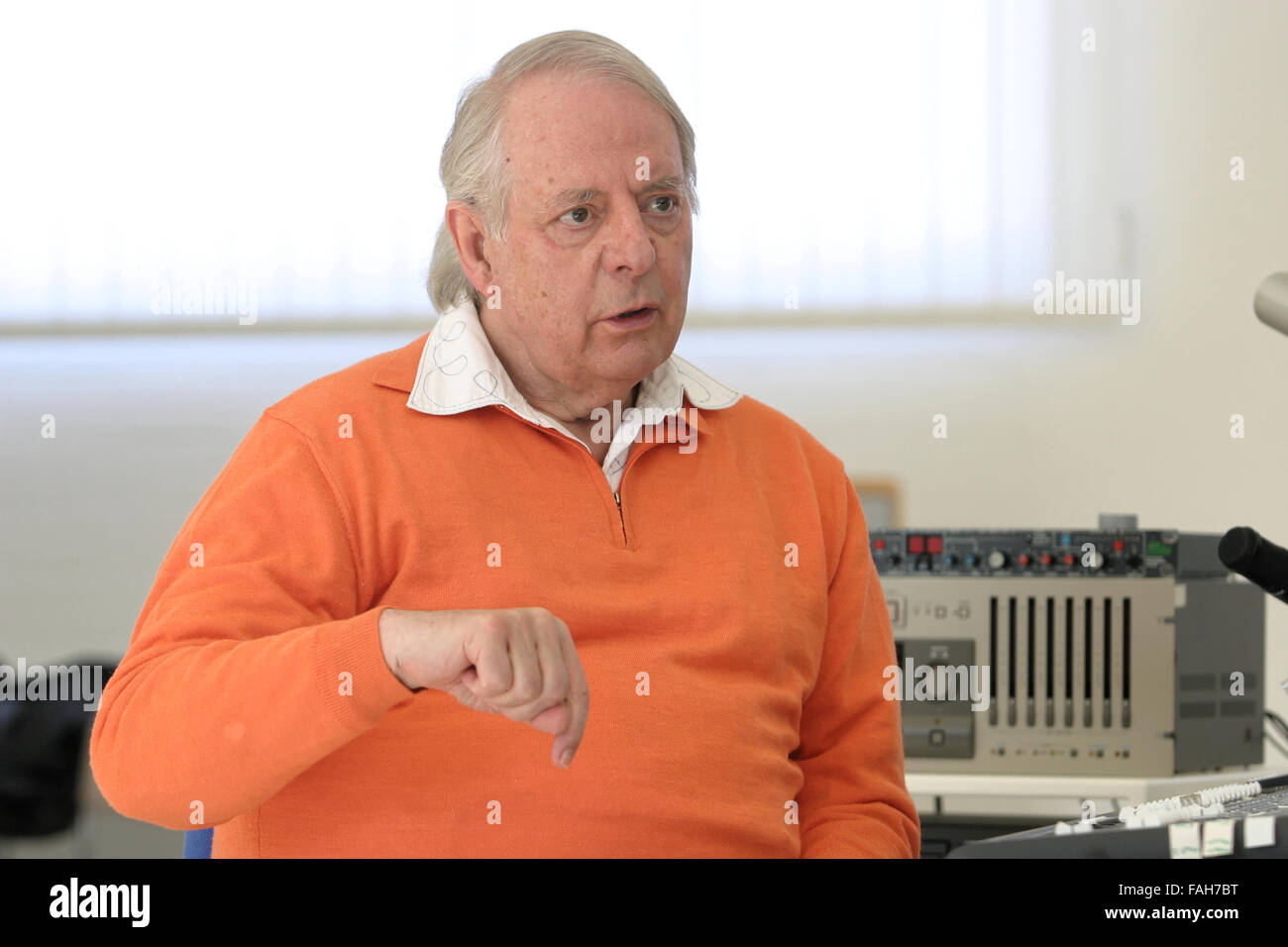 Karlheinz Stockhausen, Kuerten, 15.03.2005. Stockfoto