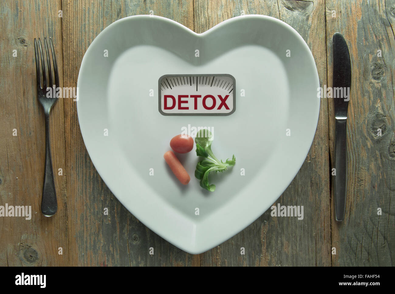 Detox Diät-Konzept Stockfoto