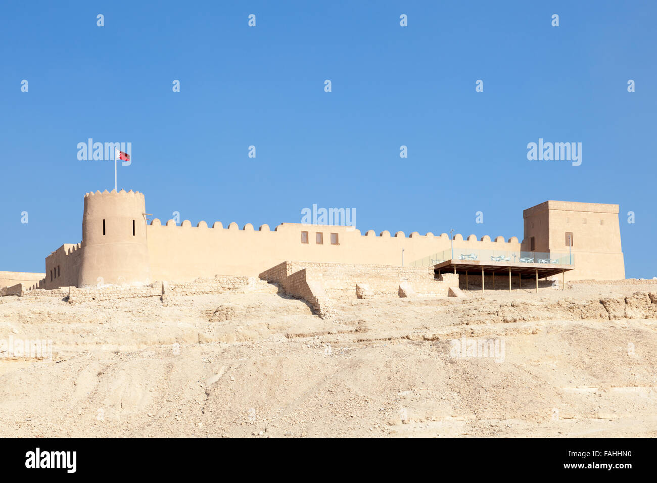Riffa Fort in Bahrain Stockfoto