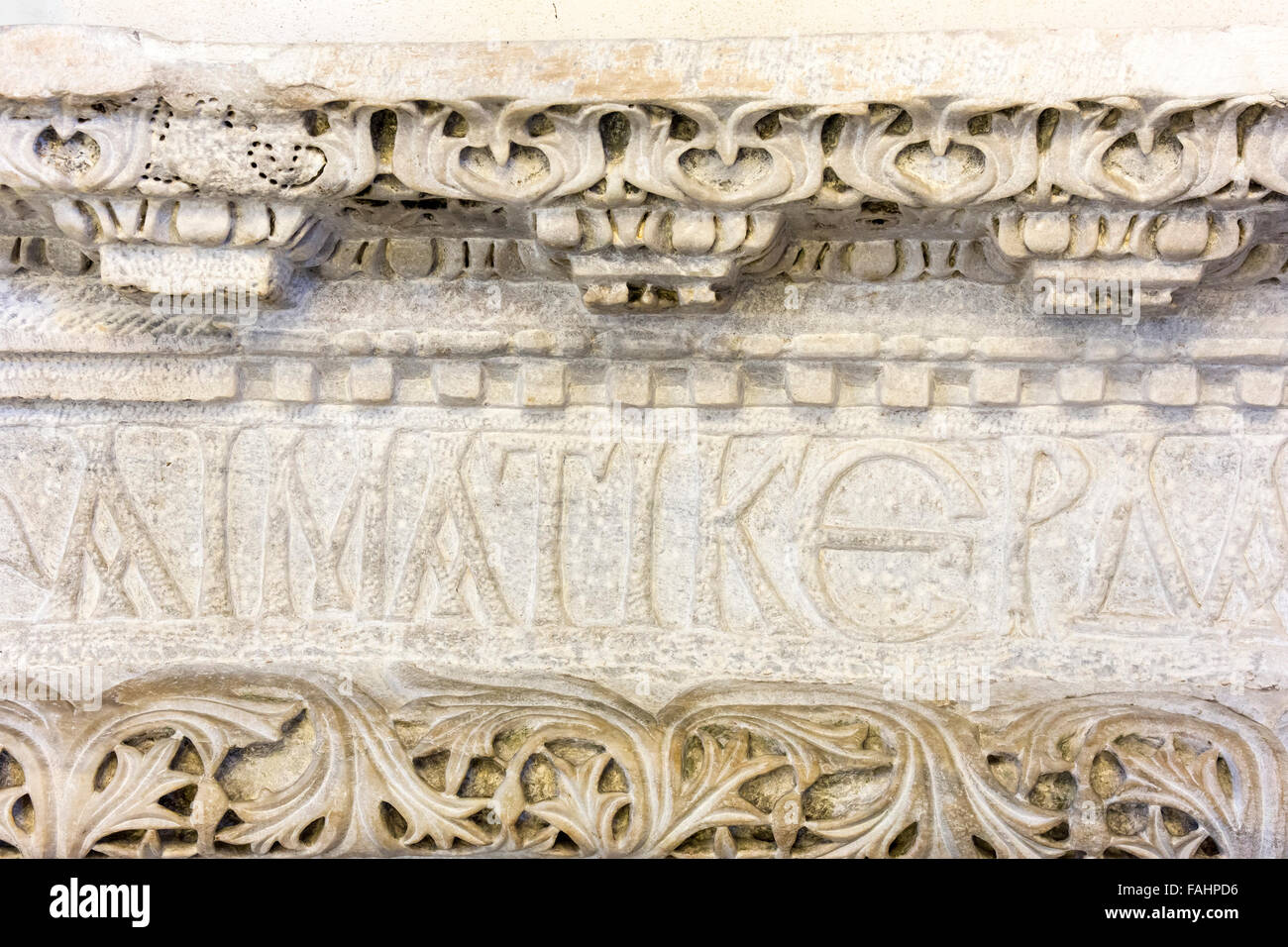 Kleine Hagia Sophia (Kirche des Heiligen Sergius und Bacchus) in Fatih Bezirk von Istanbul, Türkei. Stockfoto