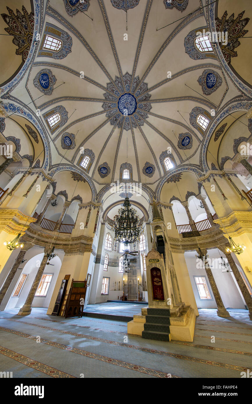 Kleine Hagia Sophia Mosque (Kirche des Heiligen Sergius und Bacchus) in Fatih Bezirk von Istanbul, Türkei. Stockfoto