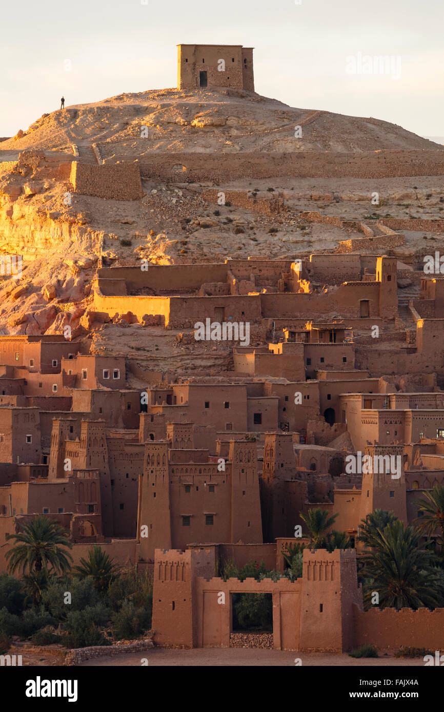Ait Benhaddou. Marokko. Nordafrika. Stockfoto