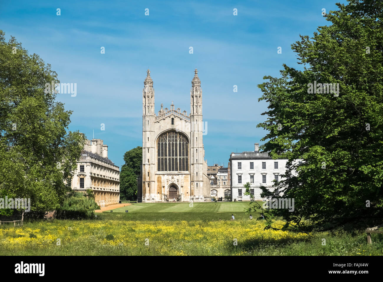 Kings College Chapel, Teil der University of Cambridge, Cambridge, England, UK Stockfoto