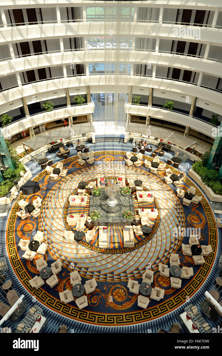Die Lobby Des Calista Luxury Resort Hotel Mit Versace Teppich