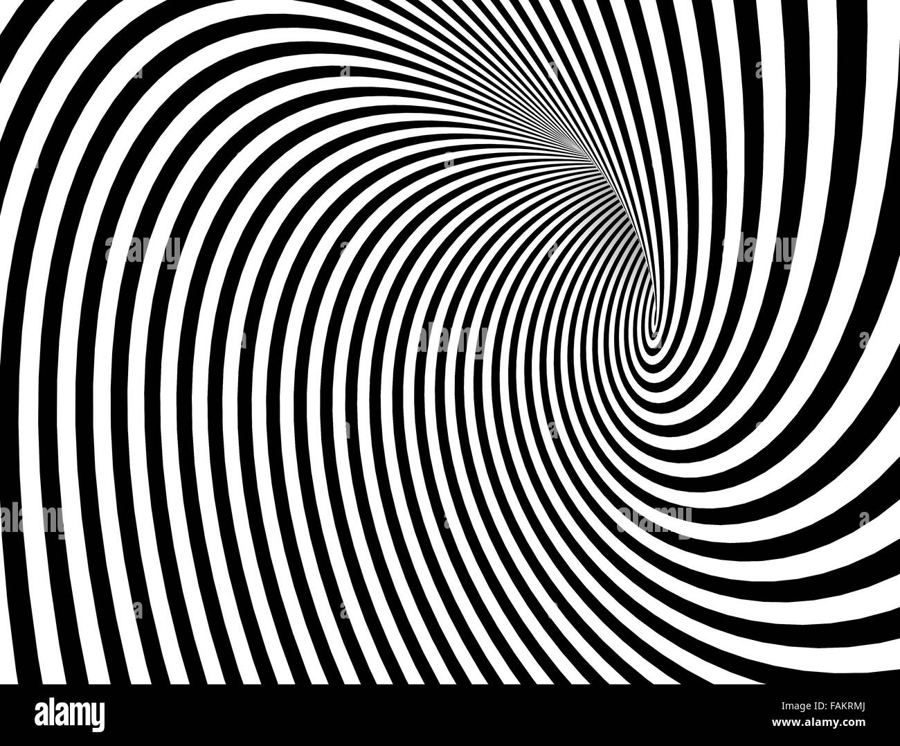 Abstrakte Spirale Kreis schwarz-weiß doodle Holzkohle Stockfoto