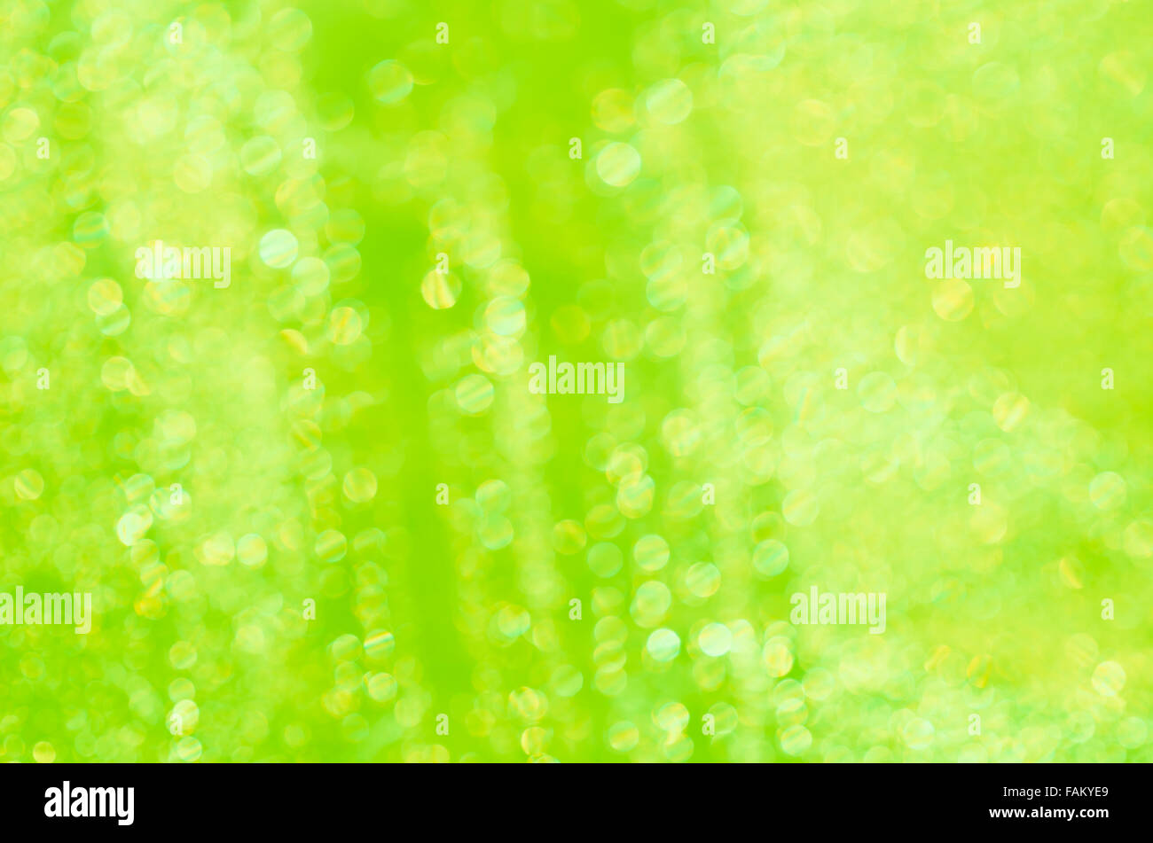 grün leuchtet defokussierten Hintergrund Stockfoto