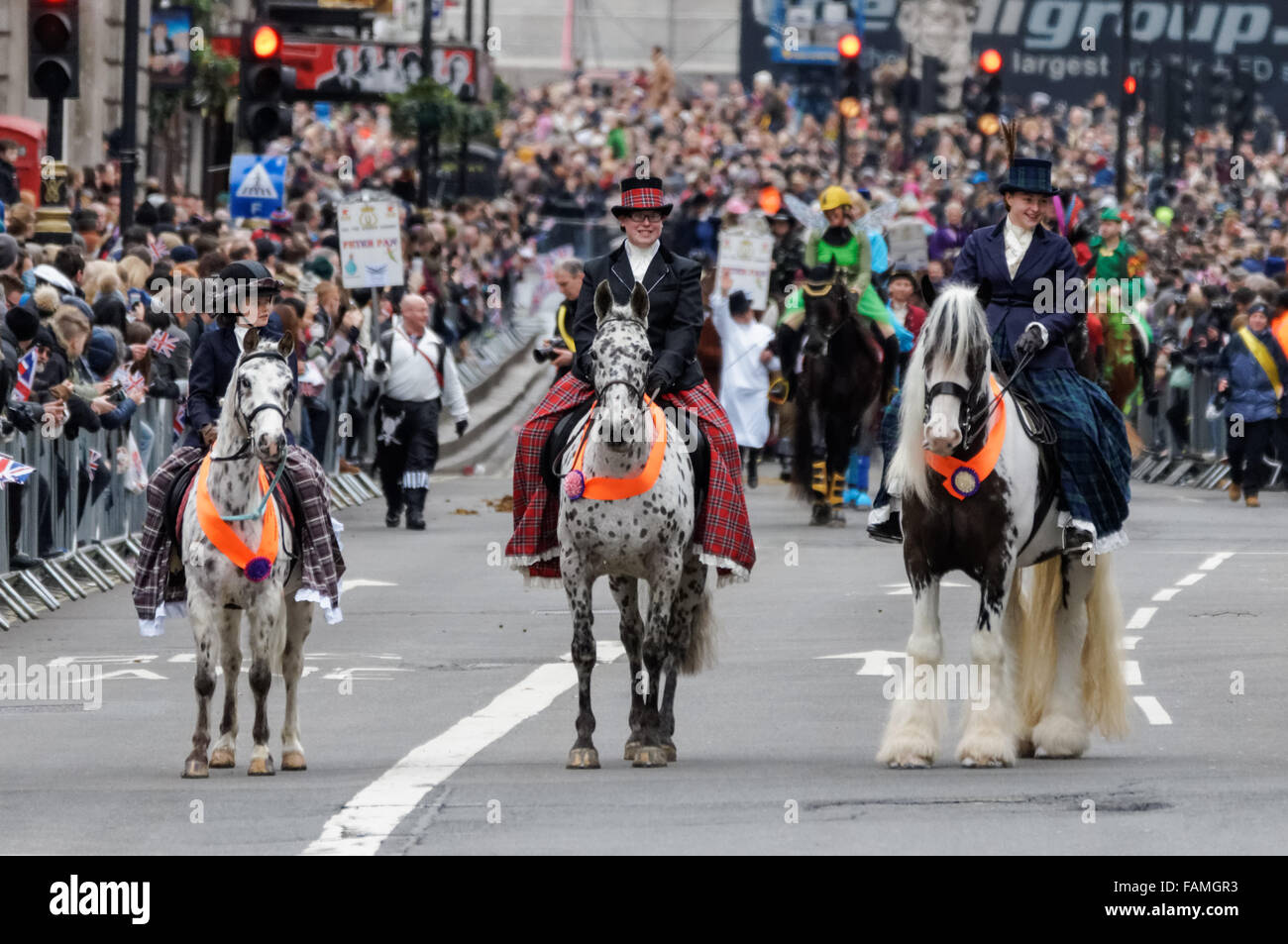 London New Year's Day Parade, London, Vereinigtes Königreich Großbritannien Stockfoto