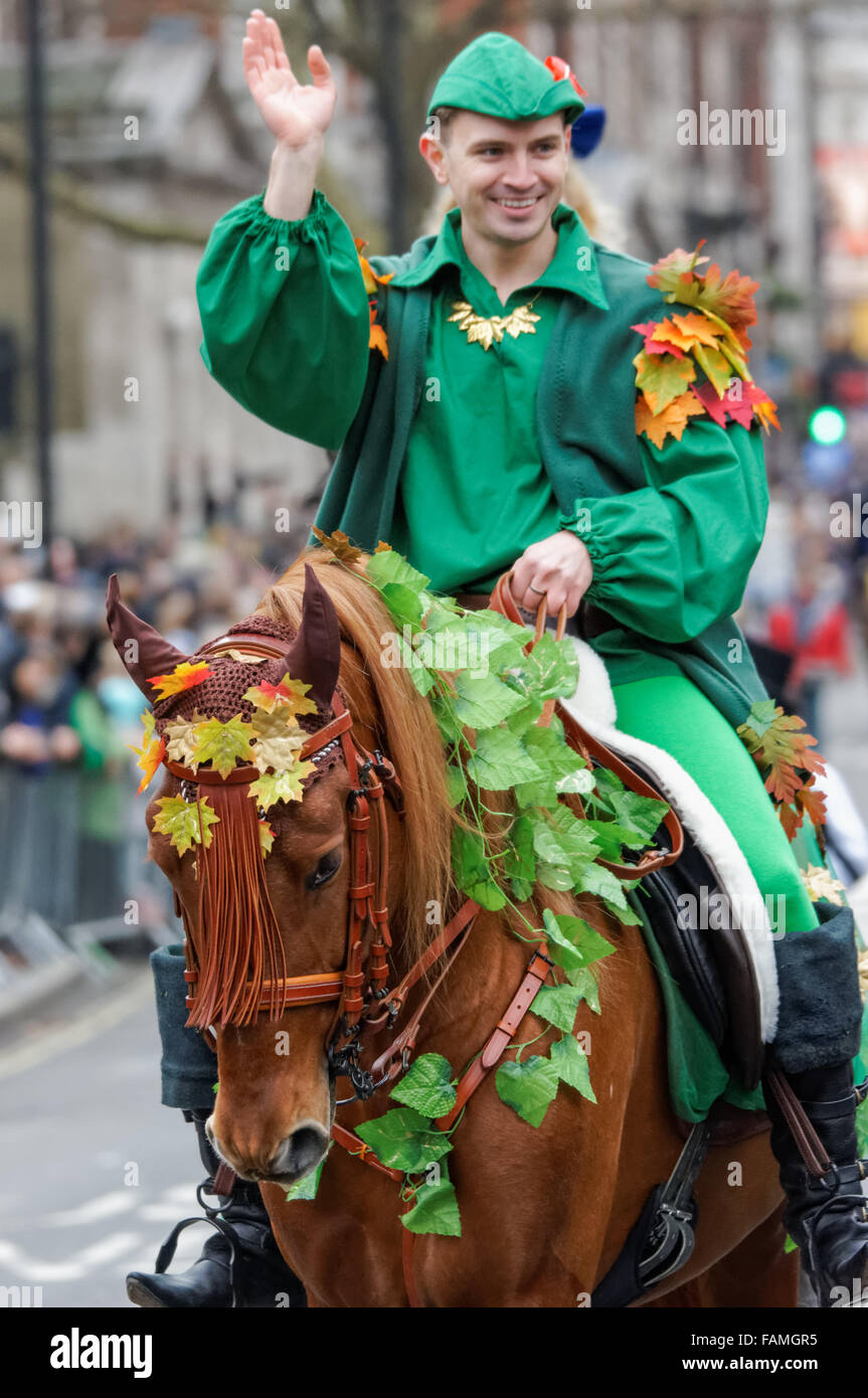 London New Year's Day Parade, London, Vereinigtes Königreich Großbritannien Stockfoto