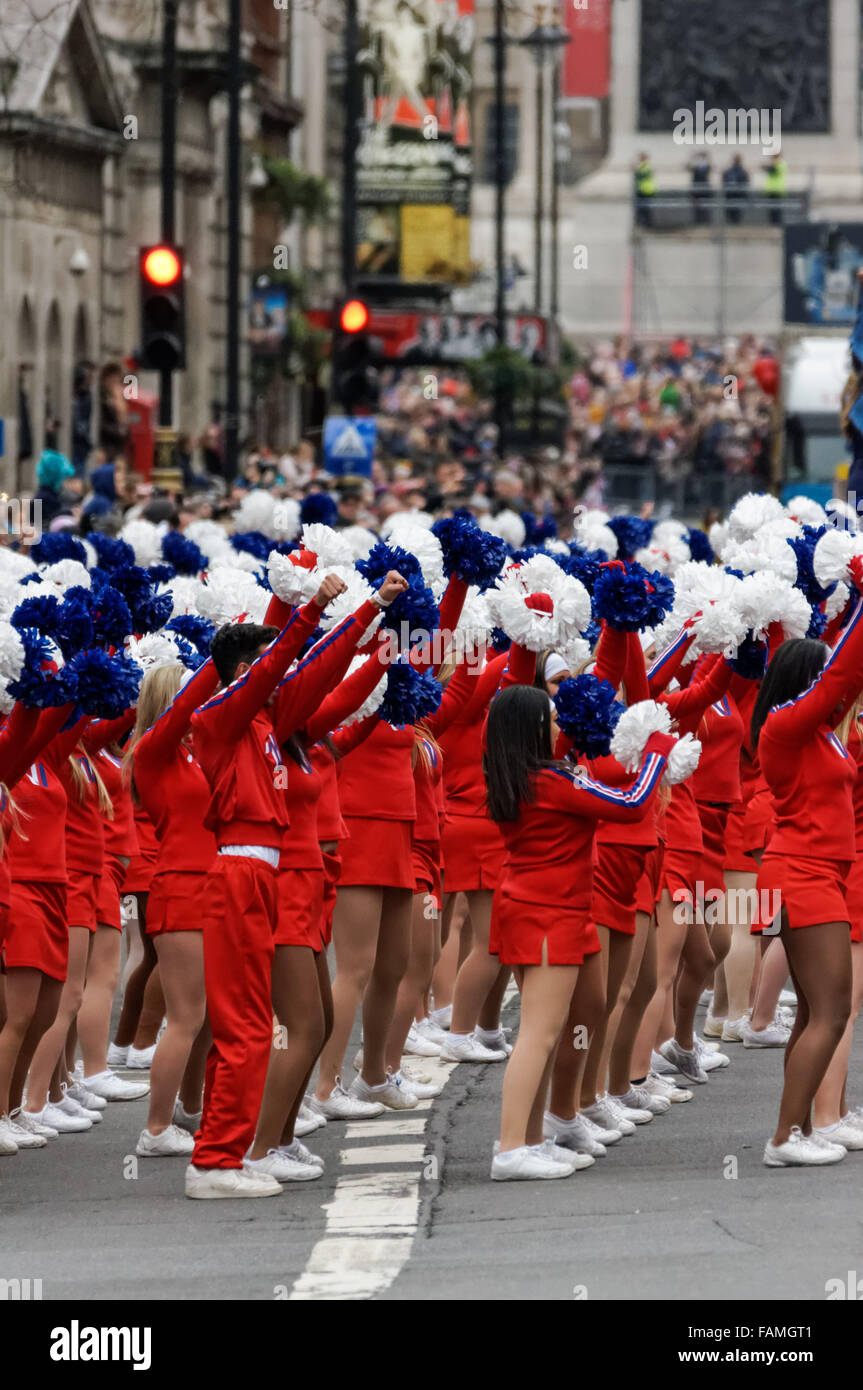 London New Year's Day Parade, London, Vereinigtes Königreich Großbritannien Stockfoto