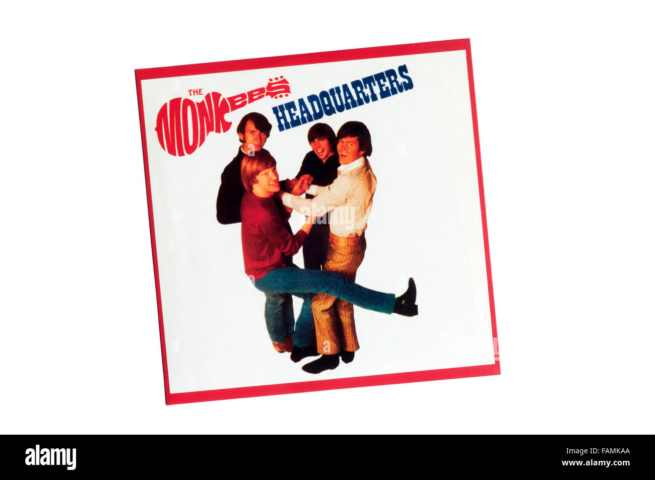 Sitz war das dritte Album von The Monkees.  Im Jahre 1967 veröffentlicht. Stockfoto