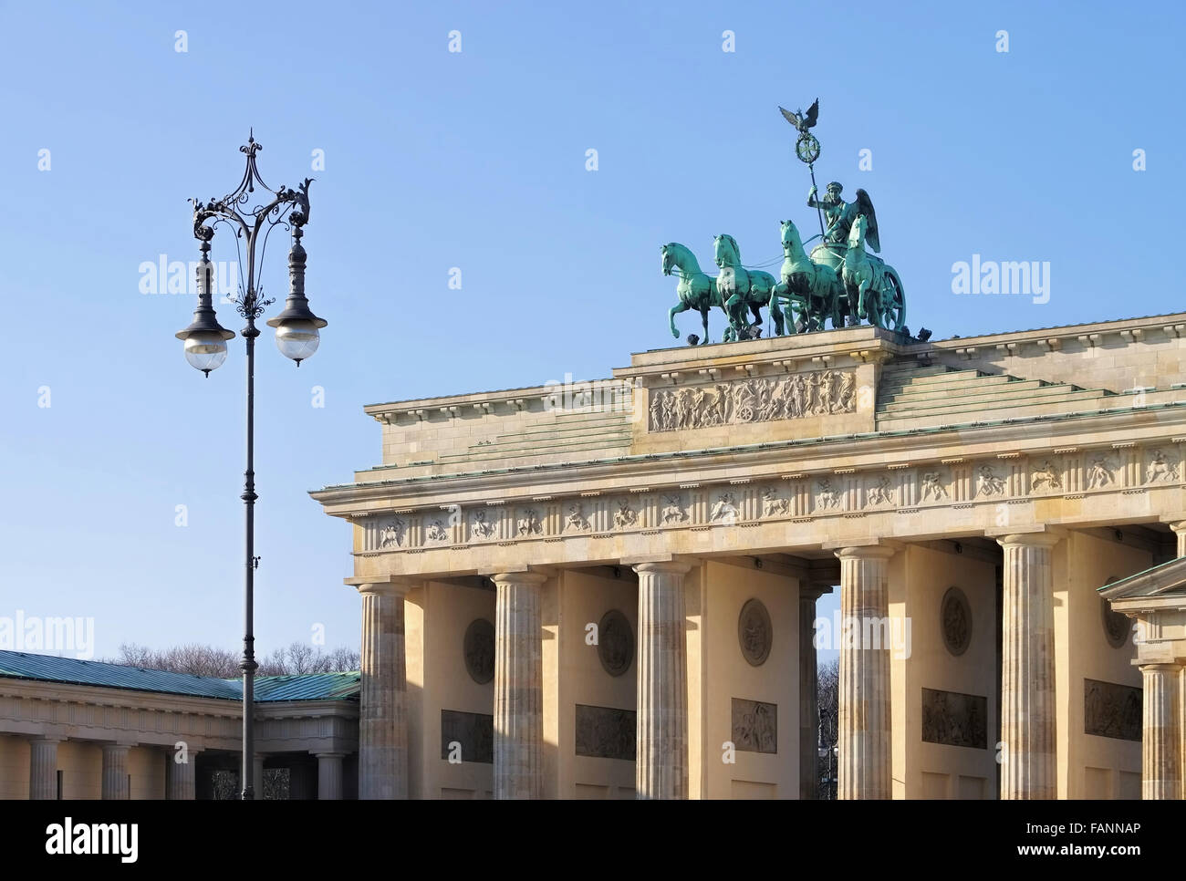 Berlin Brandenburger Tor - Berlin Brandenburger Tor 02 Stockfoto
