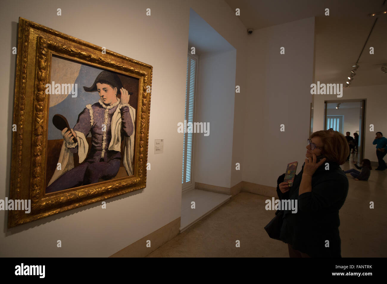 Kunst in das Museo Thyssen-Bornemisza in Madrid, Spanien Stockfoto