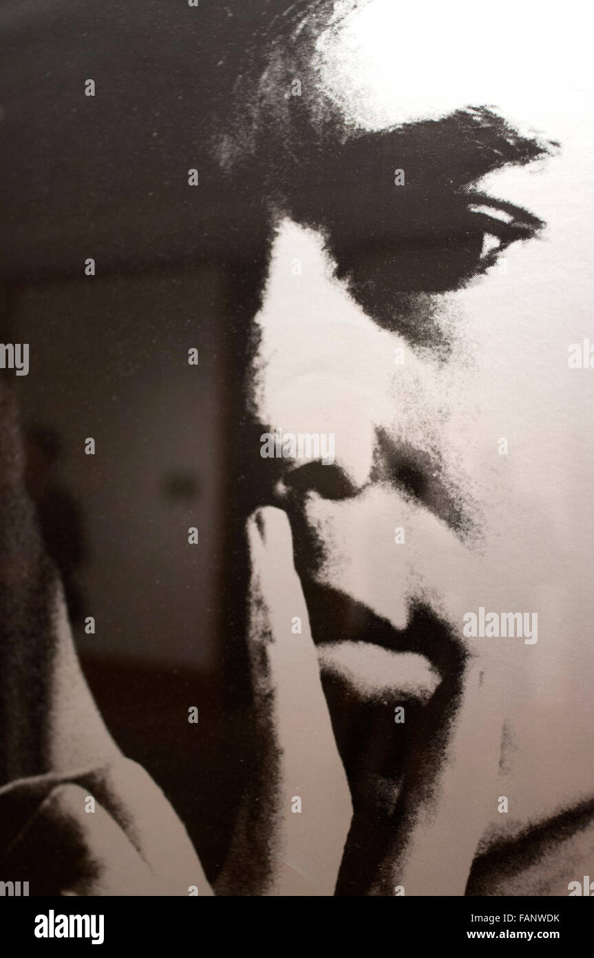 Andy Warhol Selbstbildnis, 1966 an das Metropolitan Museum of Art, New York, USA. Promi, Konsumkultur, besessen und Stockfoto