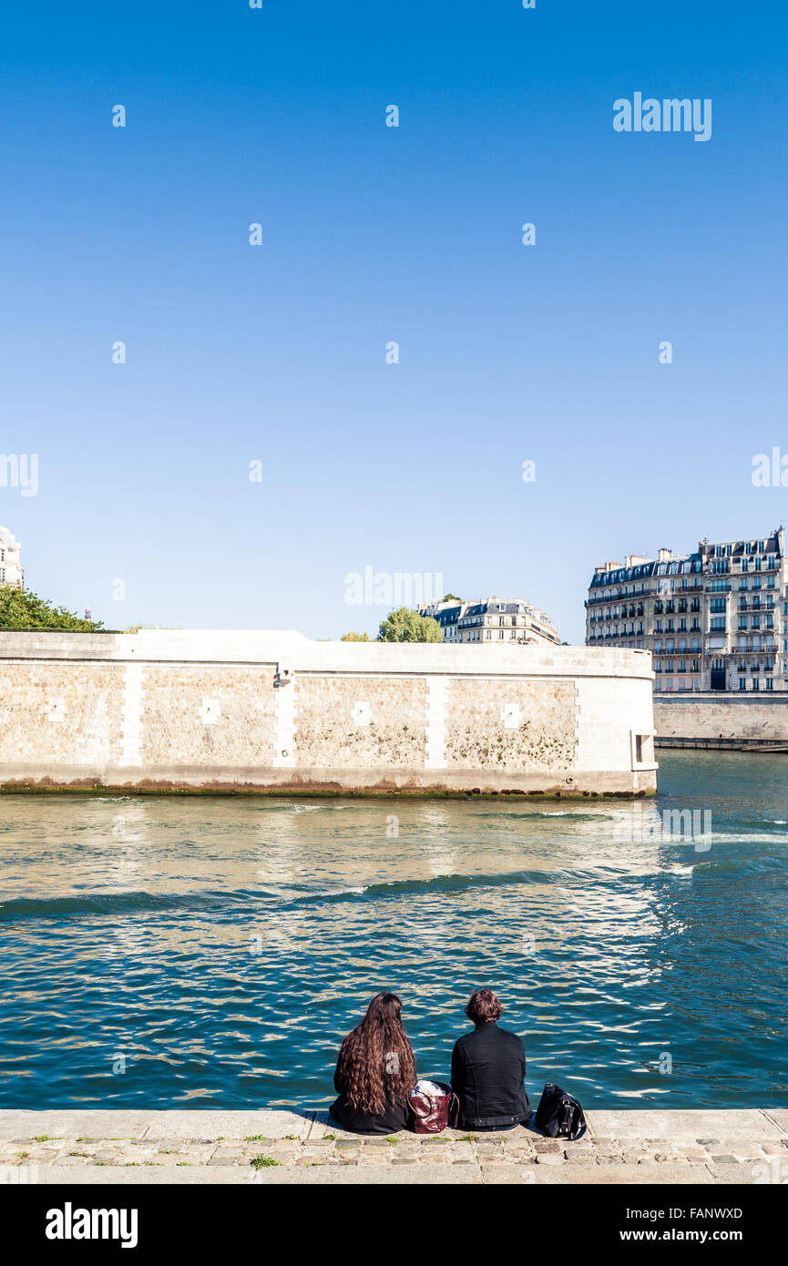 Frankreich, Paris, La Seineufer Stockfoto